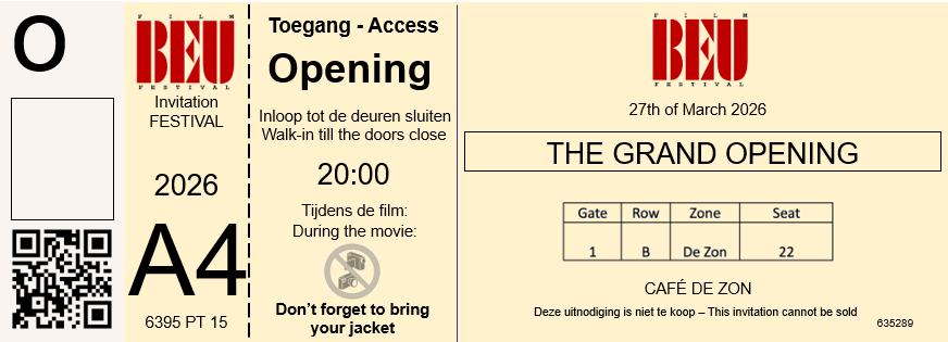 Los ticket per film